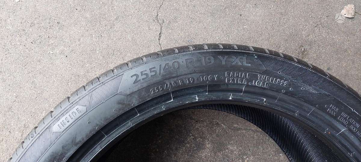 Barum, летние 255/40 R19