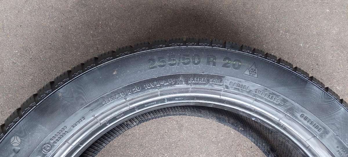 Continental, winter 255/50 R20