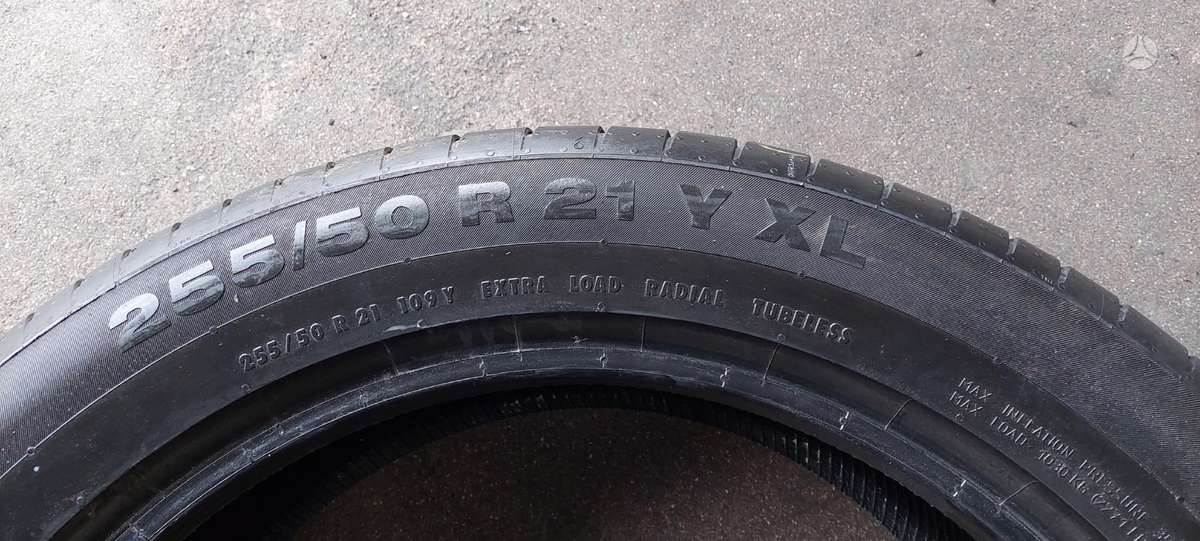 Continental, летние 255/50 R21