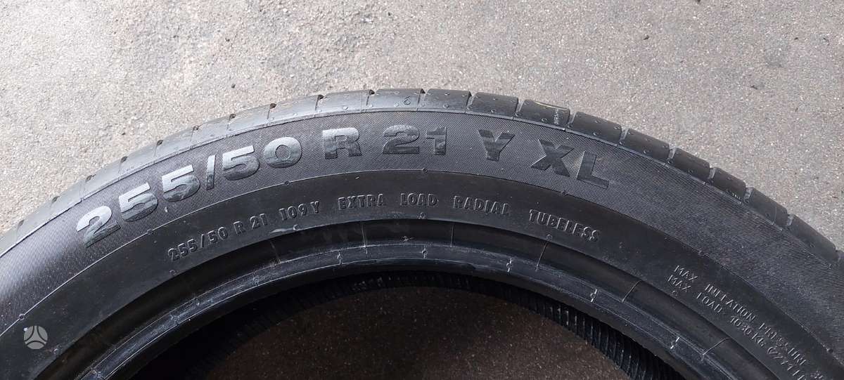 Continental, vasarinės 255/50 R21