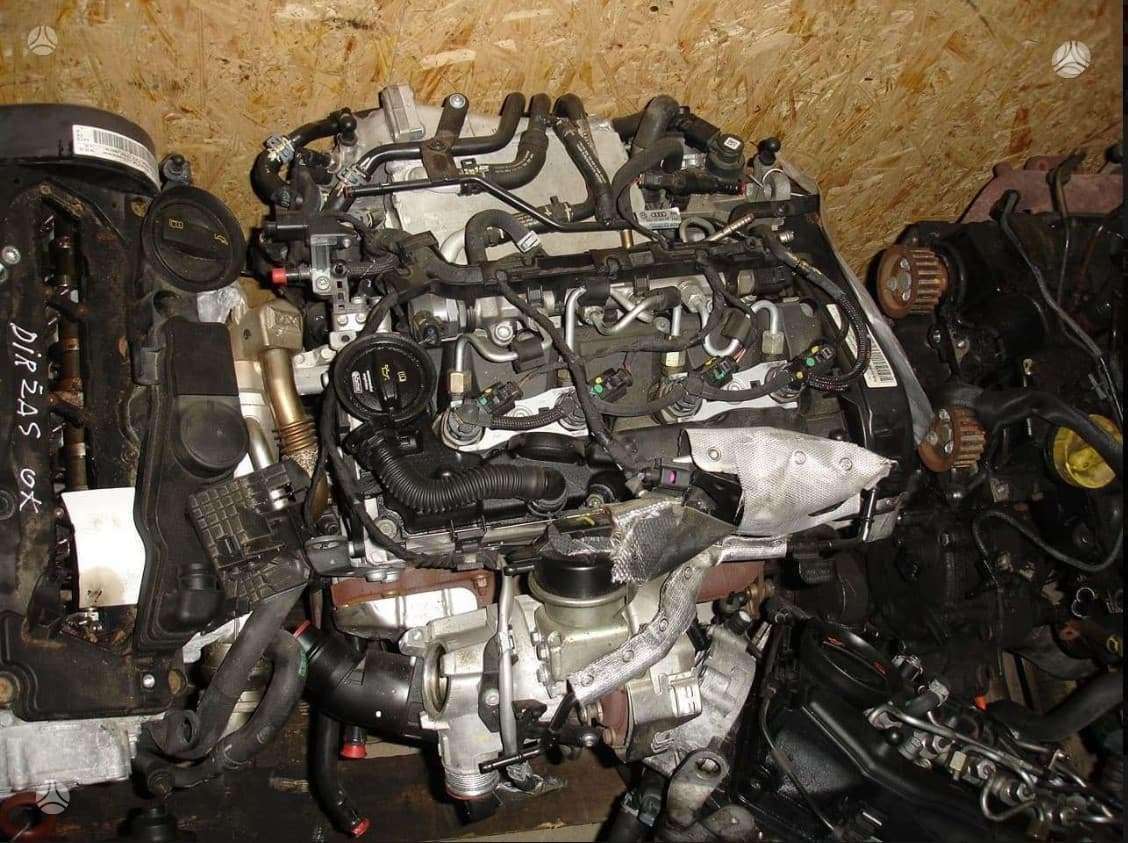 Audi A3 variklio detalės