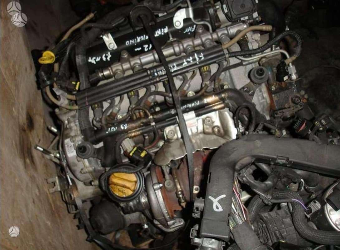 Fiat Doblo variklio detalės