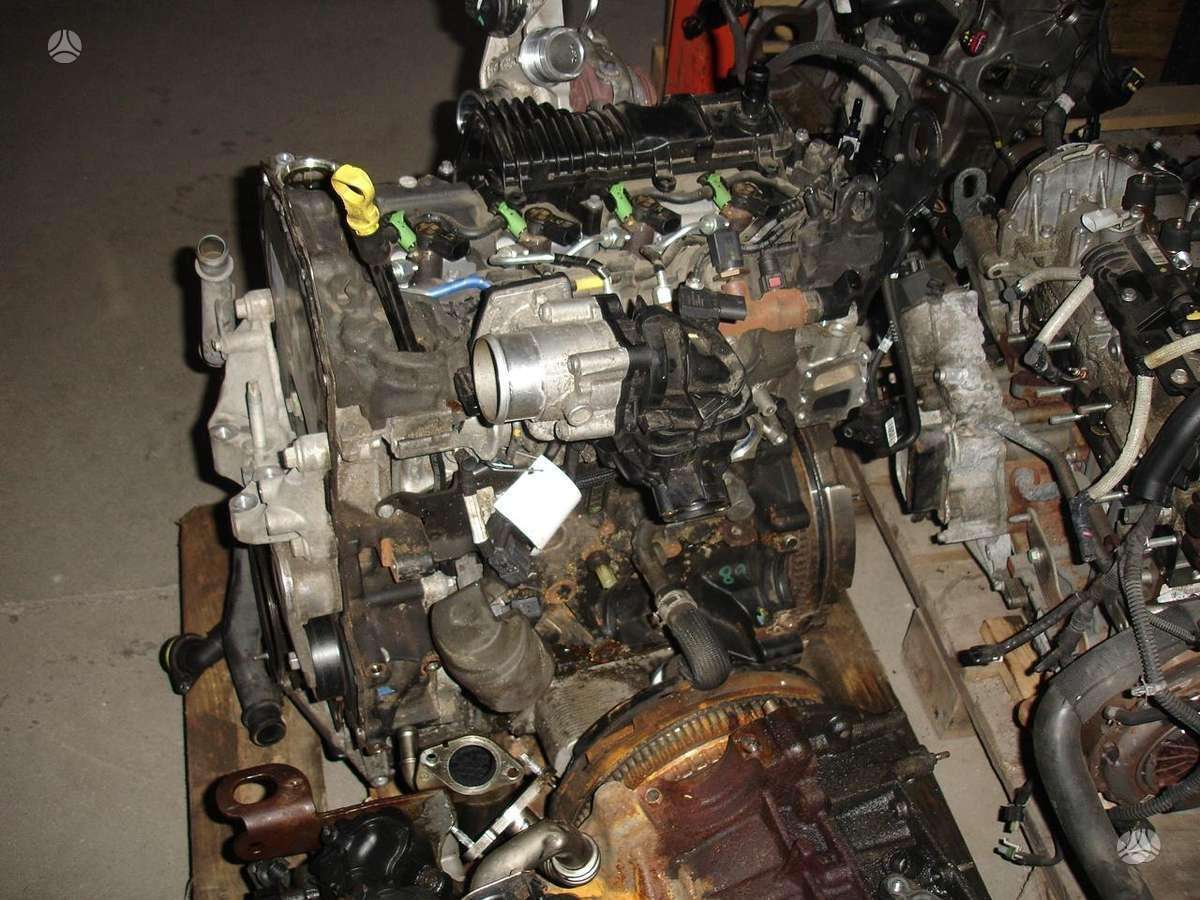 Ford Transit Custom, YMF6 YNF6, variklio detalės