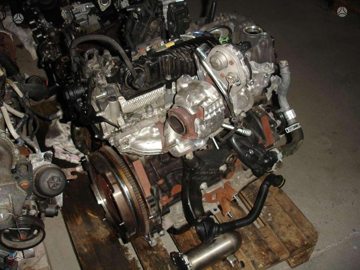Ford Transit Custom, YMF6 YNF6, variklio detalės