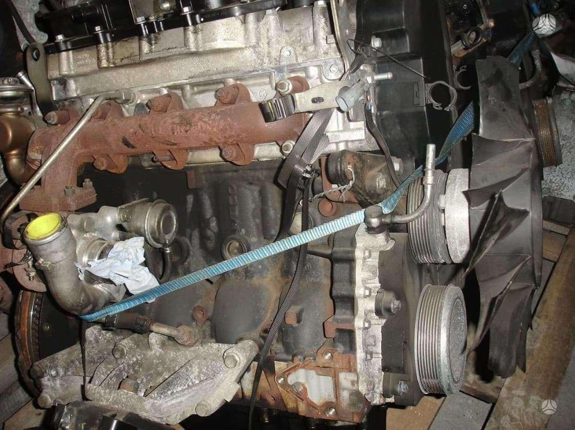 Iveco Daily variklio detalės