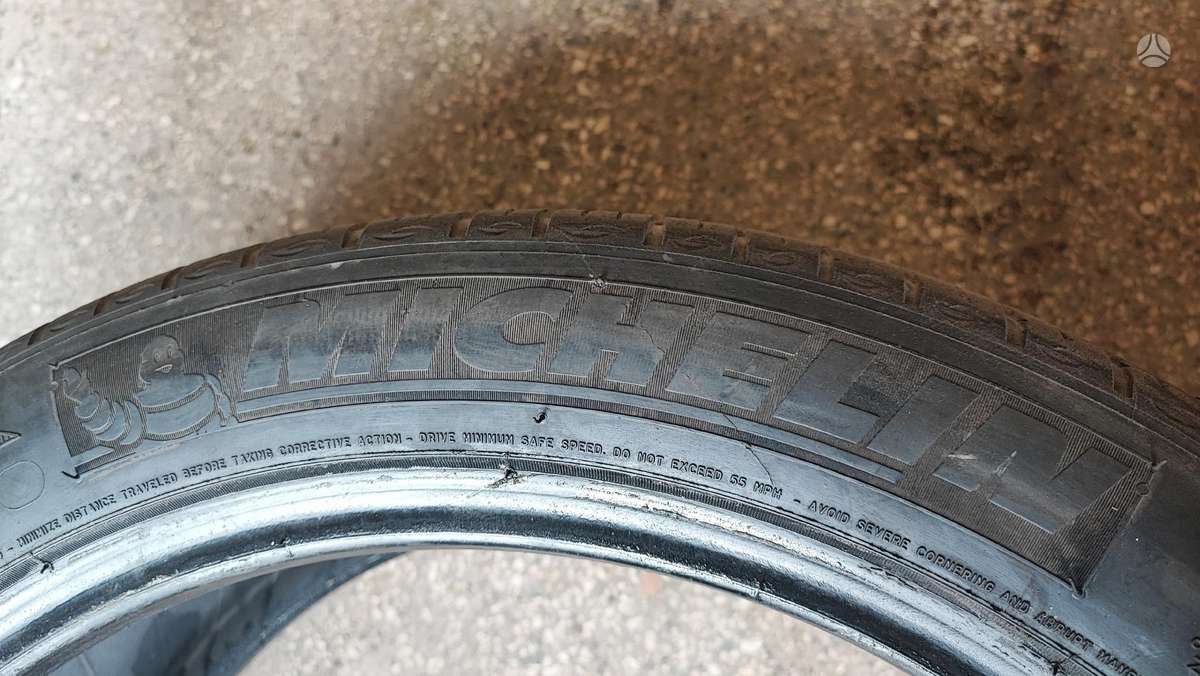 Michelin Primacy mxm 4 run on flat, universalios 245/45 R19