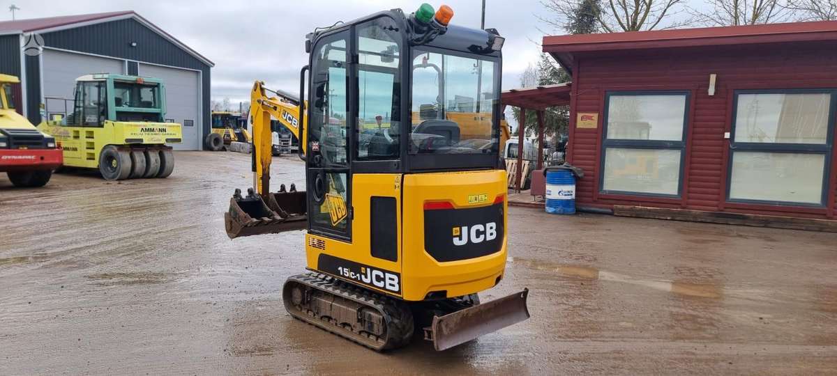 JCB 15C-1, mini ekskavatori