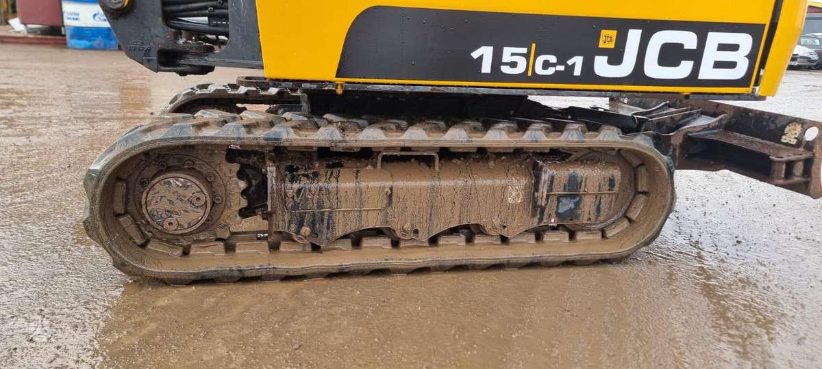 JCB 15C-1, mini ekskavatori