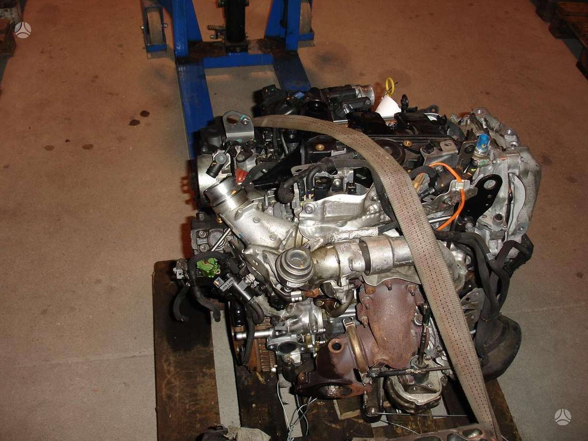 Renault Trafic, R9M542, variklio detalės