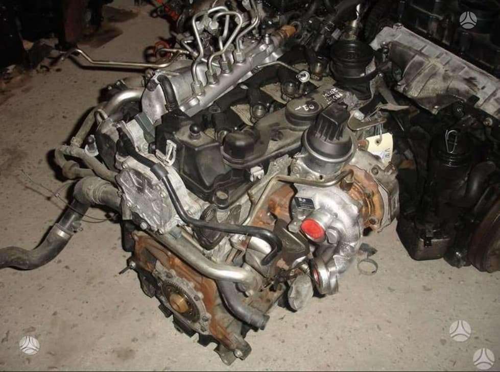 Volkswagen Caddy variklio detalės