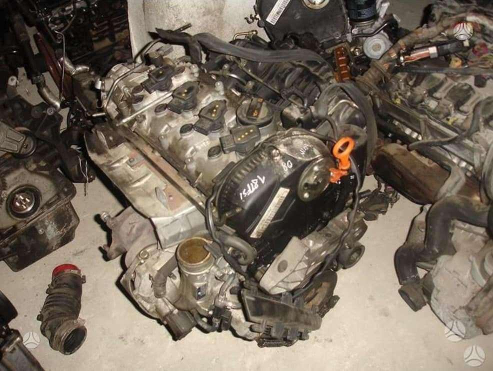 Volkswagen Golf variklio detalės