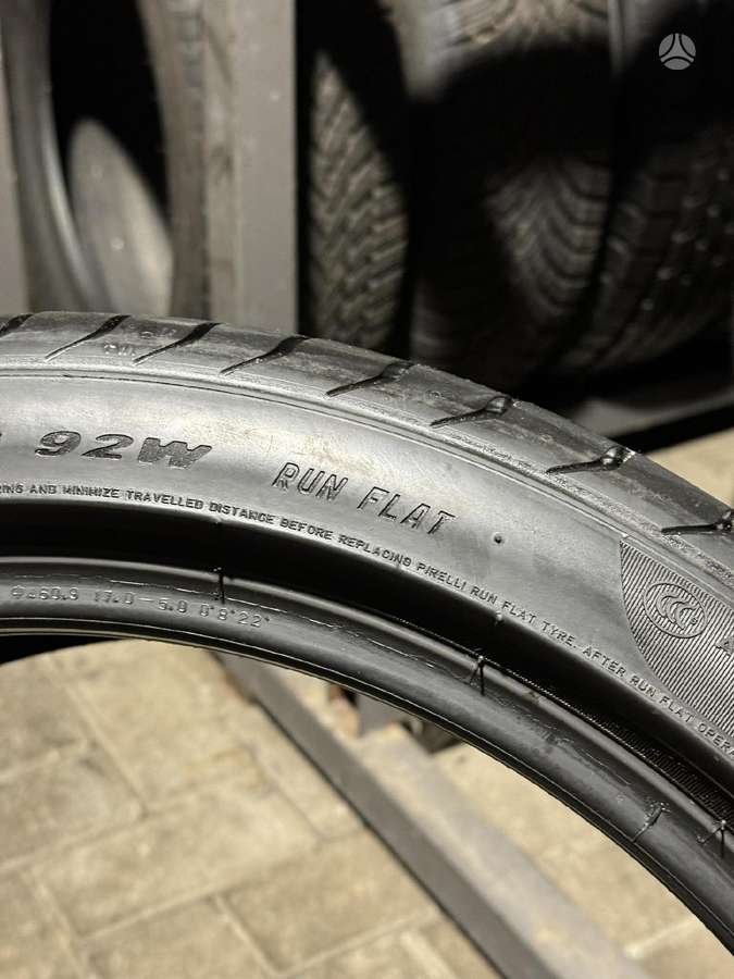 Pirelli P ZERO RUN FLAT, летние 225/40 R18