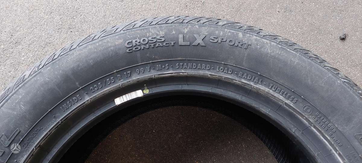 Continental, summer 235/55 R17