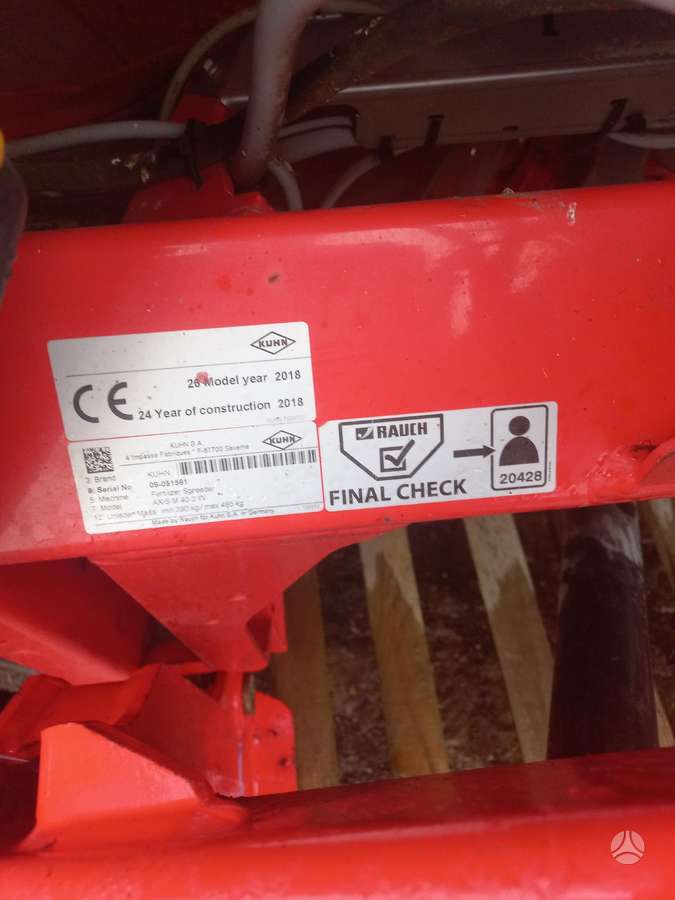 Kuhn AXIS 40.2 W, barstytuvai