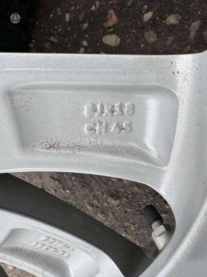 Ford ORGINALUS, 8J, ET45, light alloy, R18