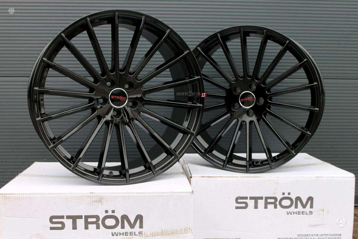 STROM STR4 Gloss black, легкосплавные , R22