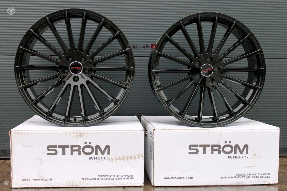 STROM STR4 Gloss black, lengvojo lydinio, R22