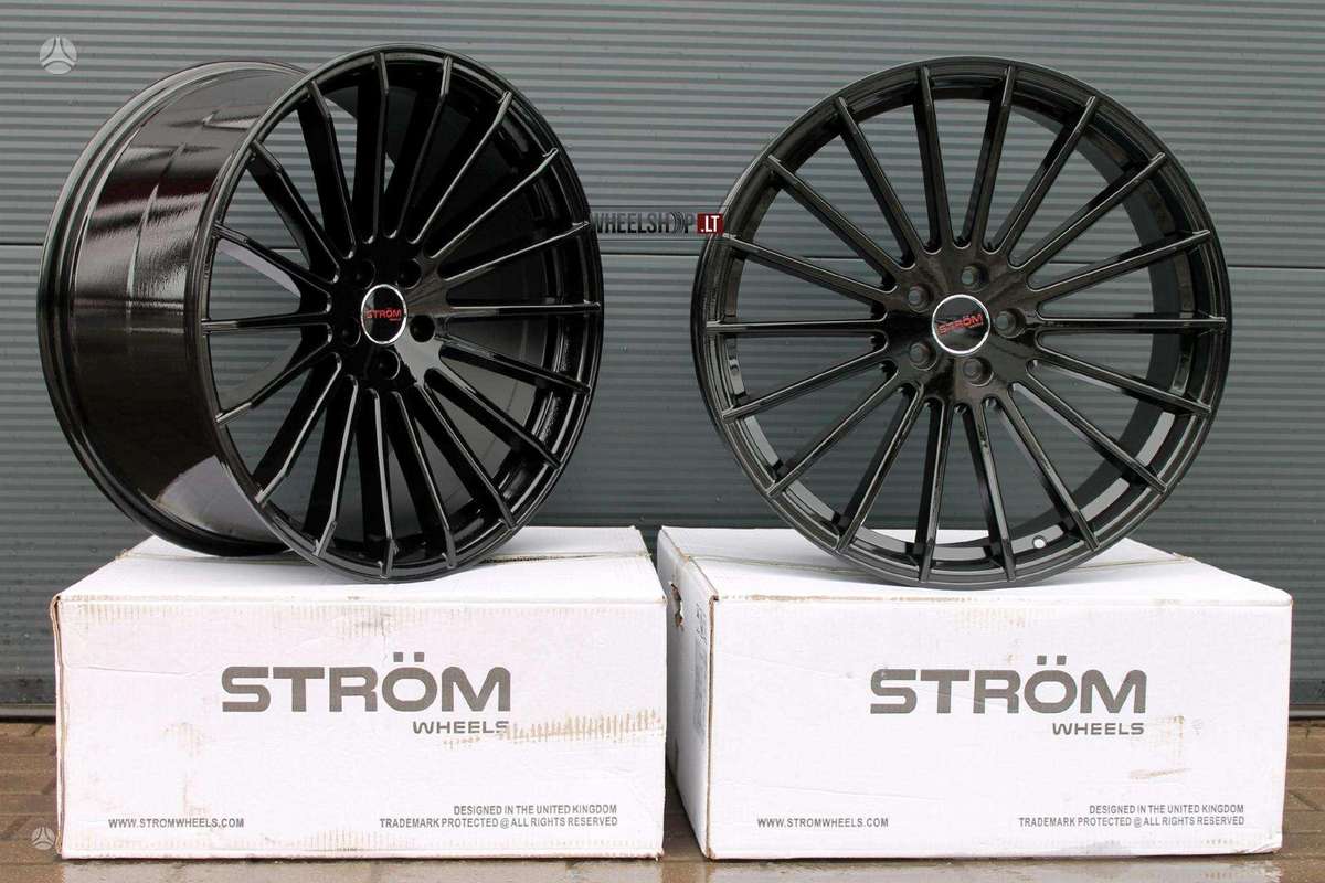 STROM STR4 Gloss black, vieglmetāla, R22