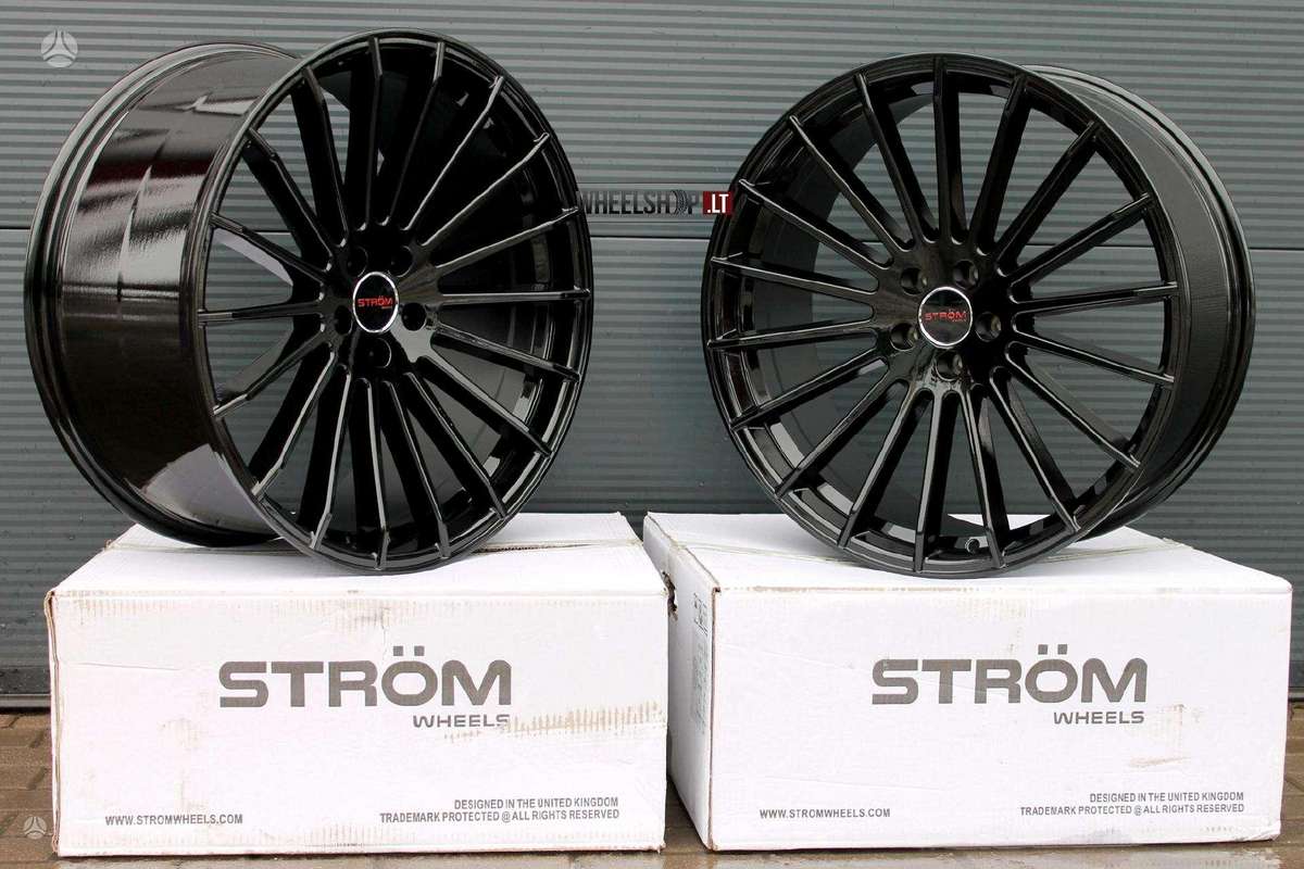 STROM STR4 Gloss black, lengvojo lydinio, R22