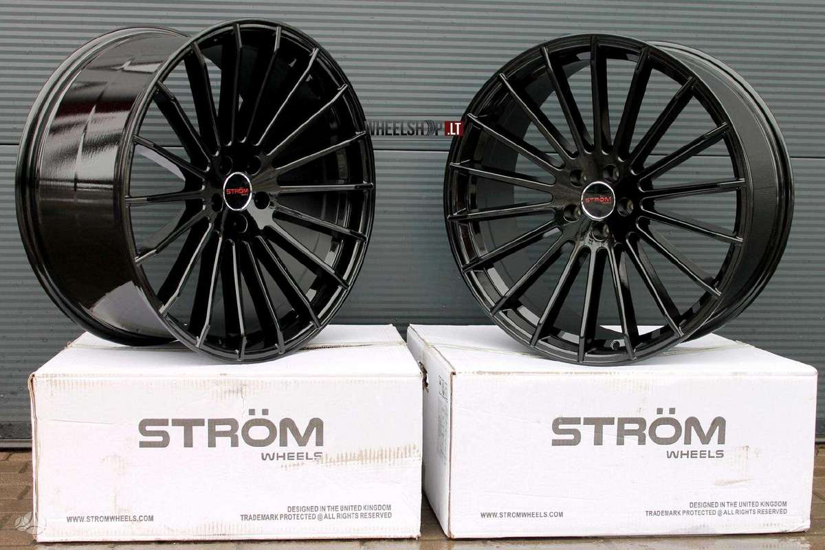 STROM STR4 Gloss black, light alloy, R22