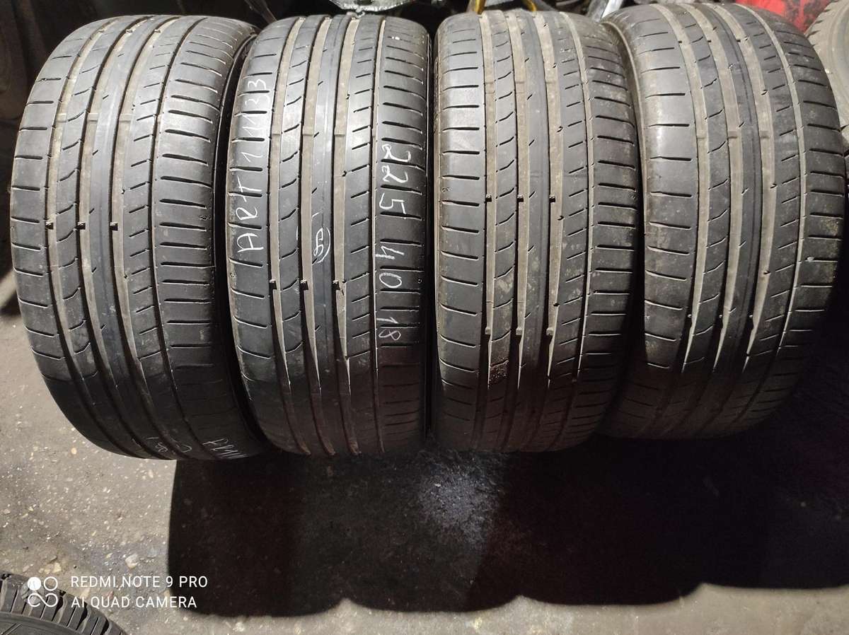 Bridgestone, летние 225/40 R18