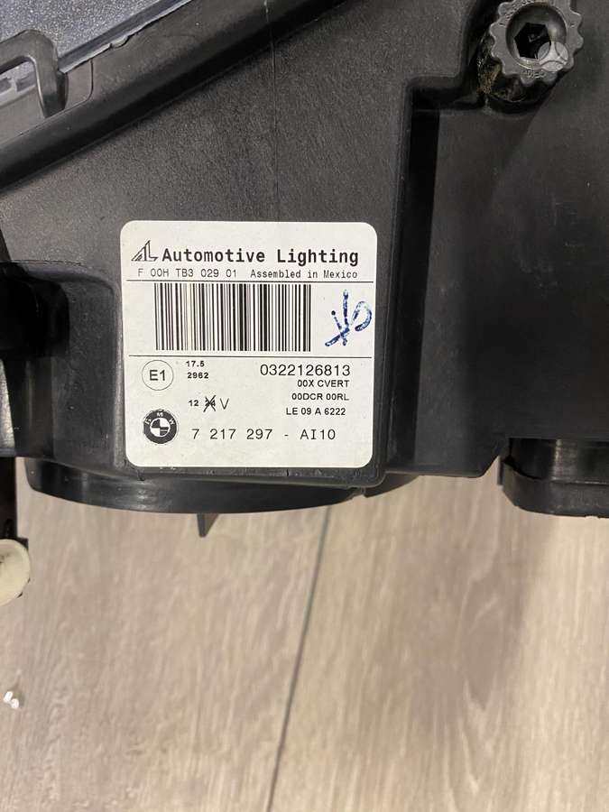 BMW X3 lights