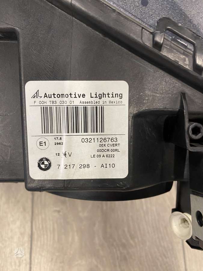 BMW X3 lights