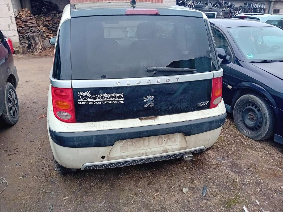 Peugeot 1007 по частям
