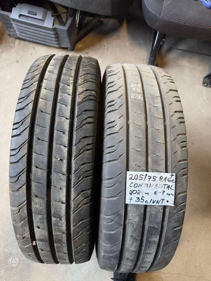 Continental, vasarinės 205/75 R16