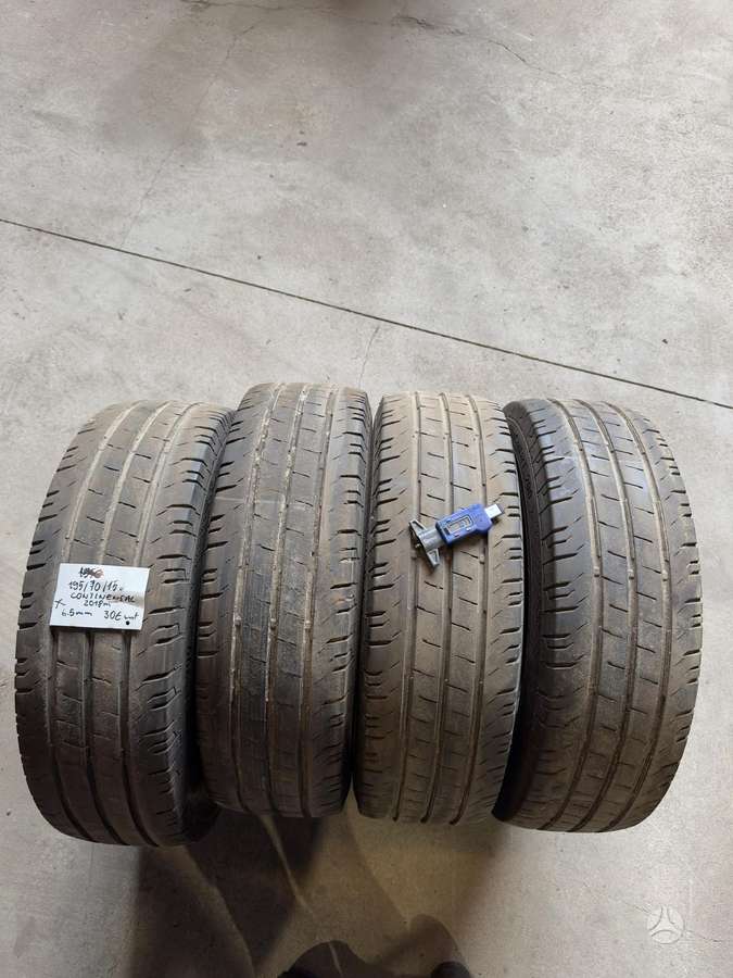 Continental, vasarinės 195/70 R15