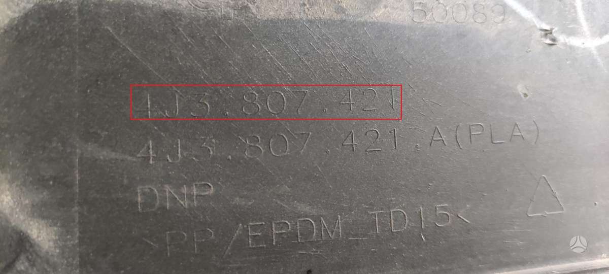 Audi e-tron, 4J3807421, Cen13640