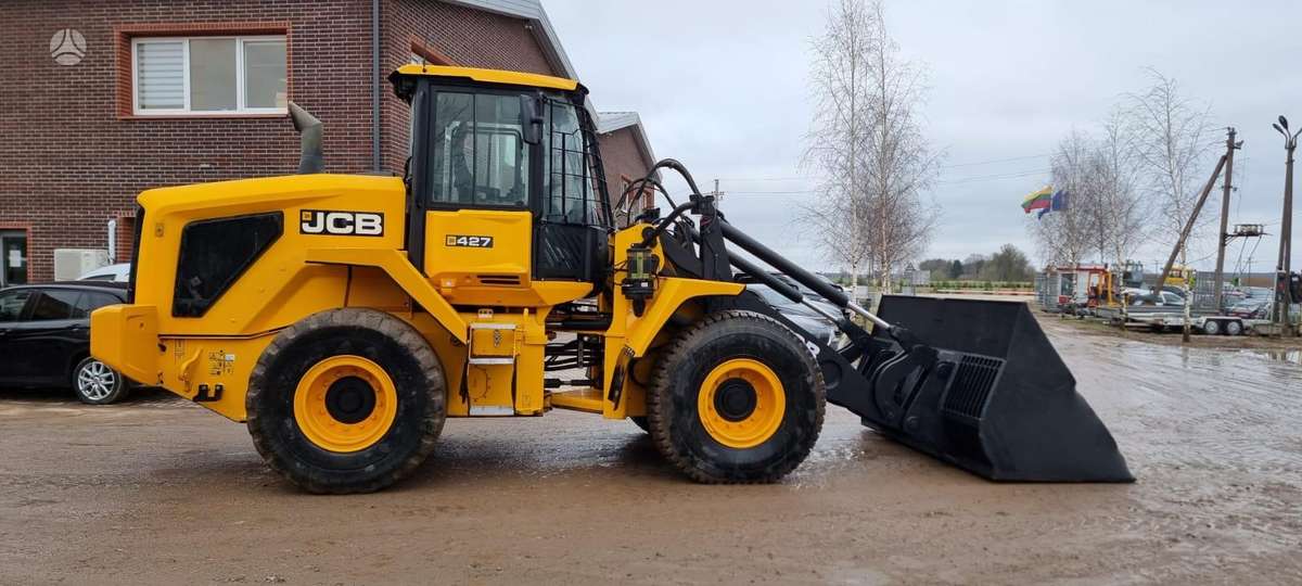 JCB 427 AGRI, фронтальные погрузчики