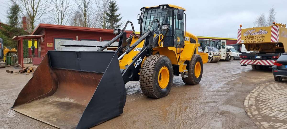 JCB 427 AGRI, frontal loader