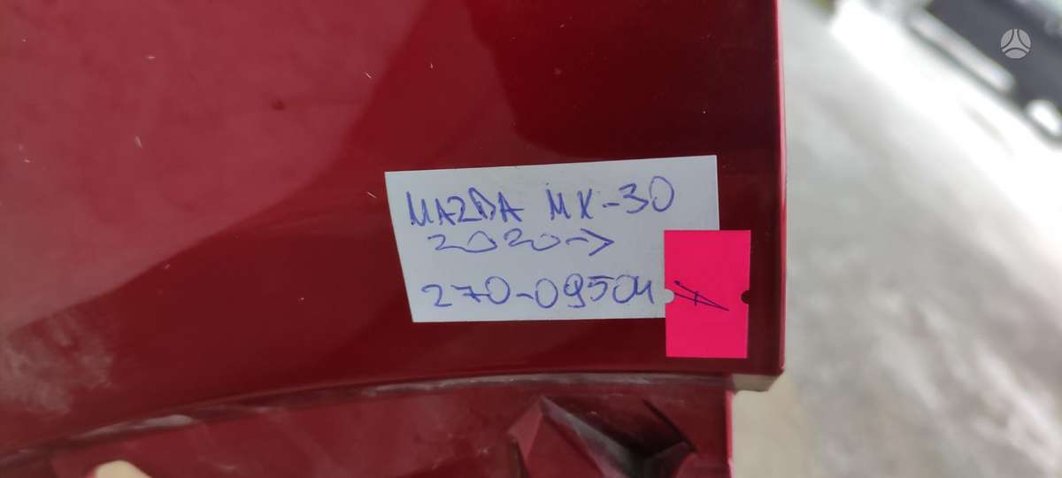 Mazda MX-30, DN4J50221, Cen13651