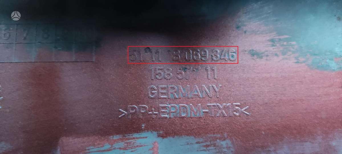 BMW 3 serija, 51118069346, Cen13661