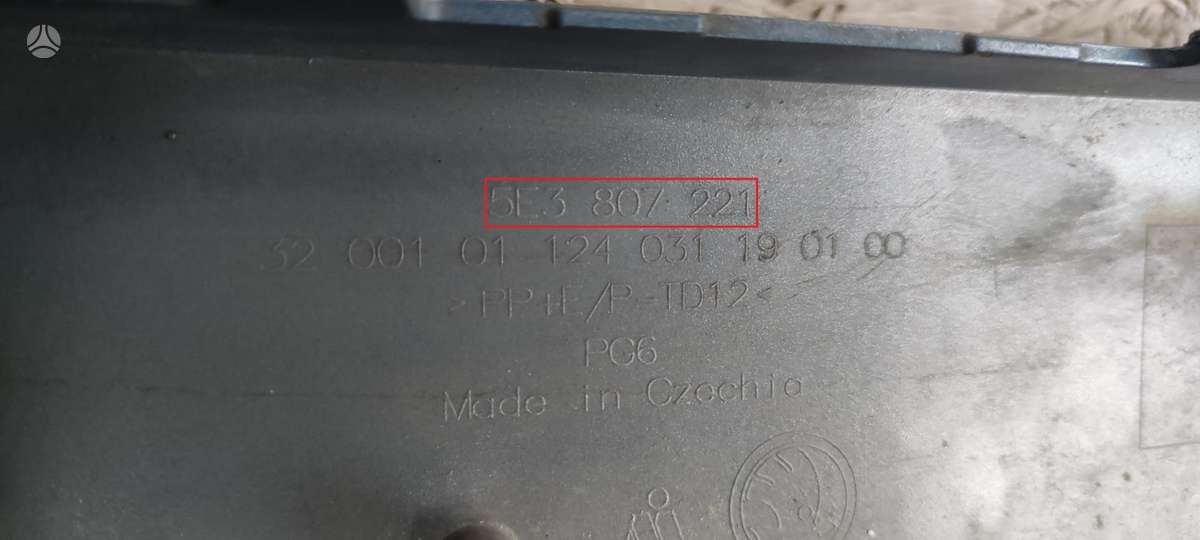 Skoda Octavia, 5E3807221, Cen13673