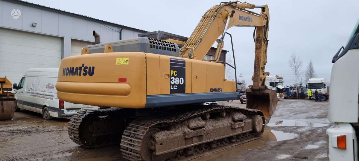 Komatsu PC 380 LC-6, экскаваторы