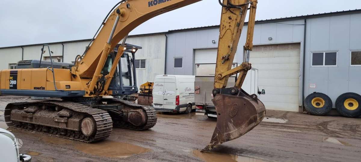 Komatsu PC 380 LC-6, экскаваторы
