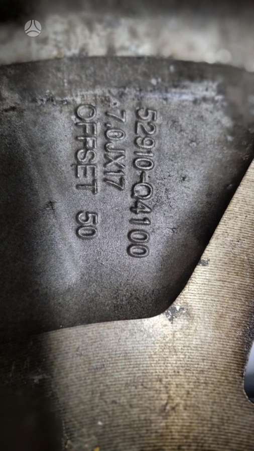 KIA 52910Q4100, light alloy, R17