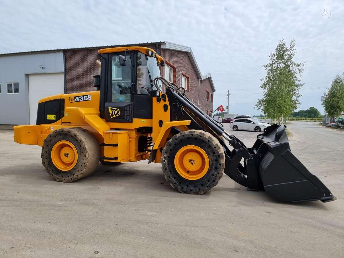 JCB 436HT, фронтальные погрузчики