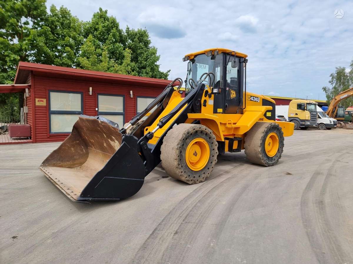 JCB 436HT, фронтальные погрузчики