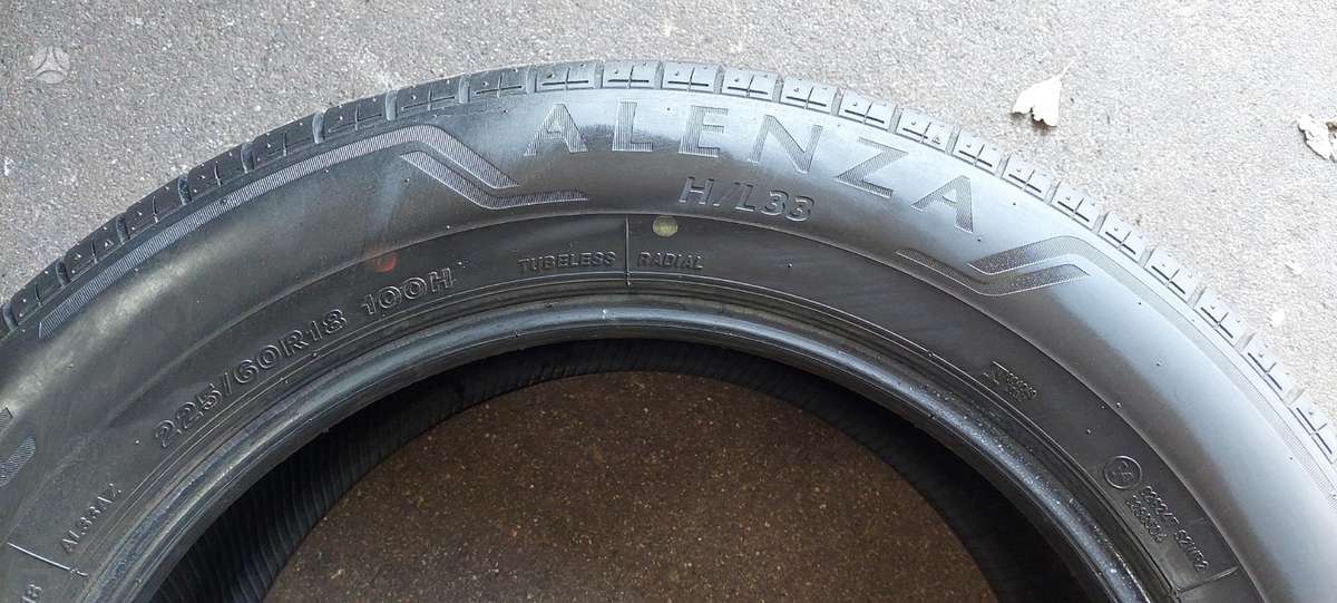 Bridgestone, vasaras 225/60 R18