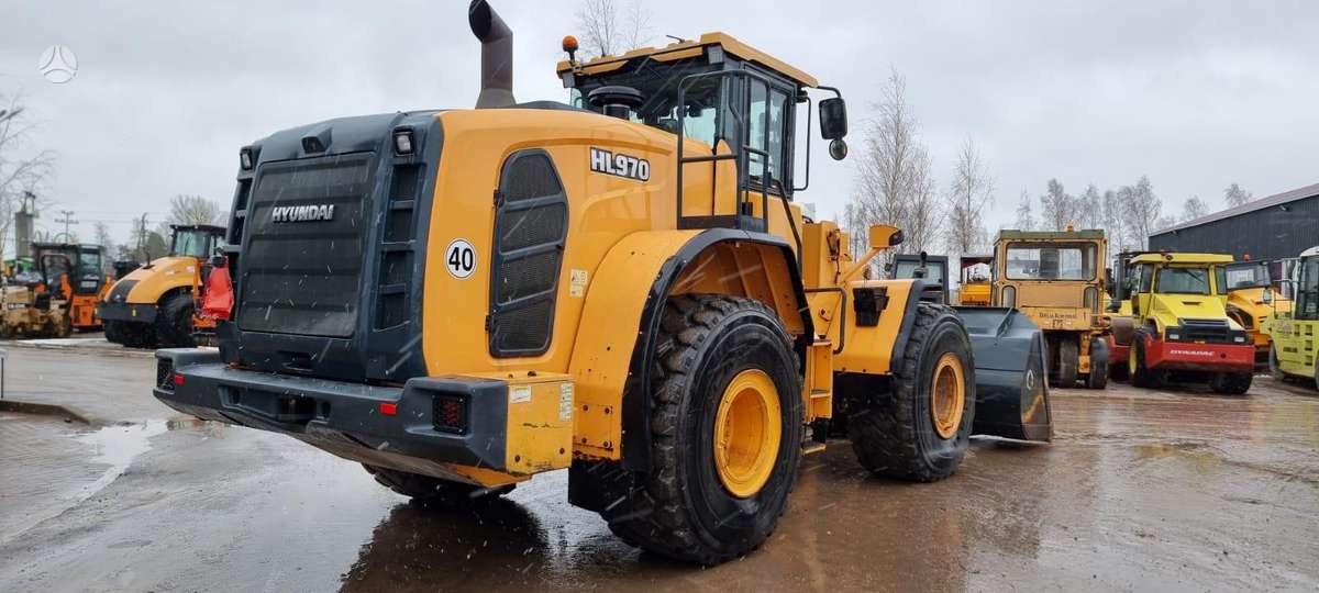 Hyundai HL 970, фронтальные погрузчики