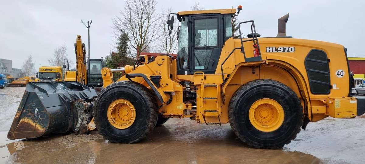Hyundai HL 970, фронтальные погрузчики
