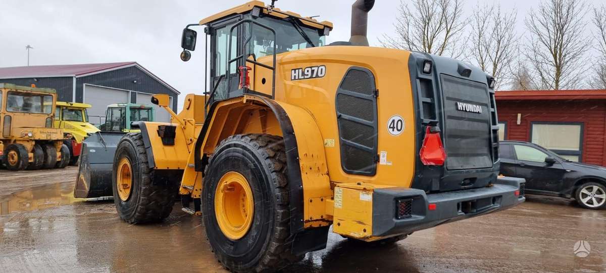Hyundai HL 970, фронтальные погрузчики