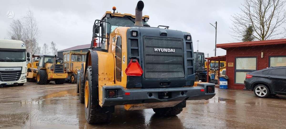 Hyundai HL 970, фронтальные погрузчики
