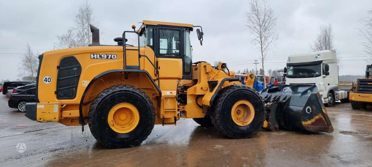 Hyundai HL 970, фронтальные погрузчики
