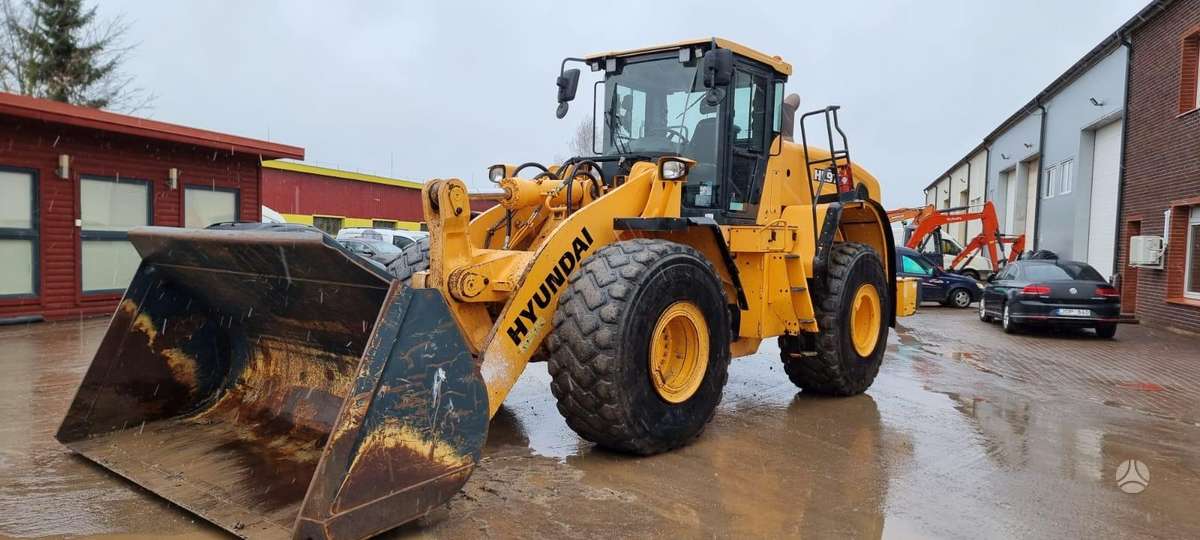 Hyundai HL 970, фронтальные погрузчики