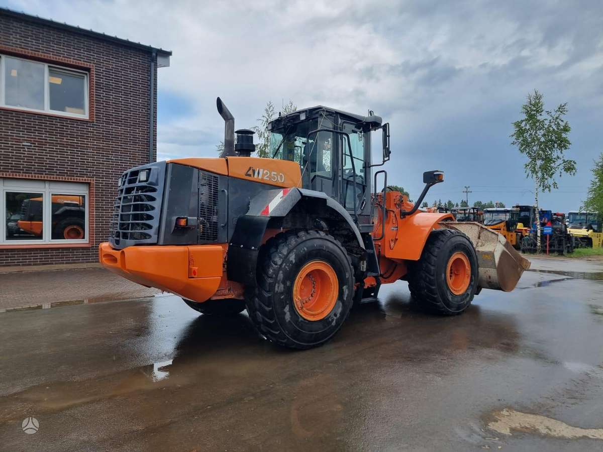 Hitachi ZW250, frontal loader