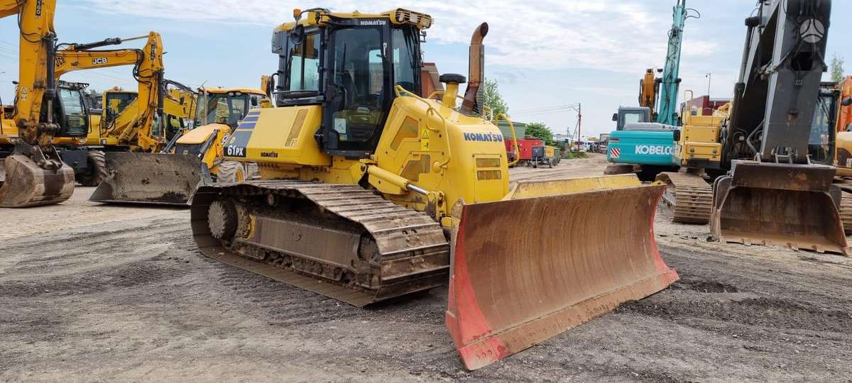 Komatsu D61PX-24 Topcon 3D GPS machine, бульдозеры